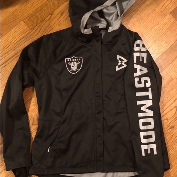 Beastmode Marshawn Lynch Raiders Jacket 